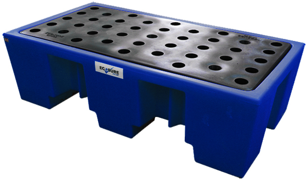 Ecosure 2 Drum Spill Pallet - Blue