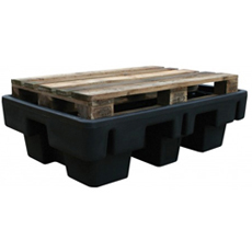 2 Drum PE Bunded Sump Pallet 