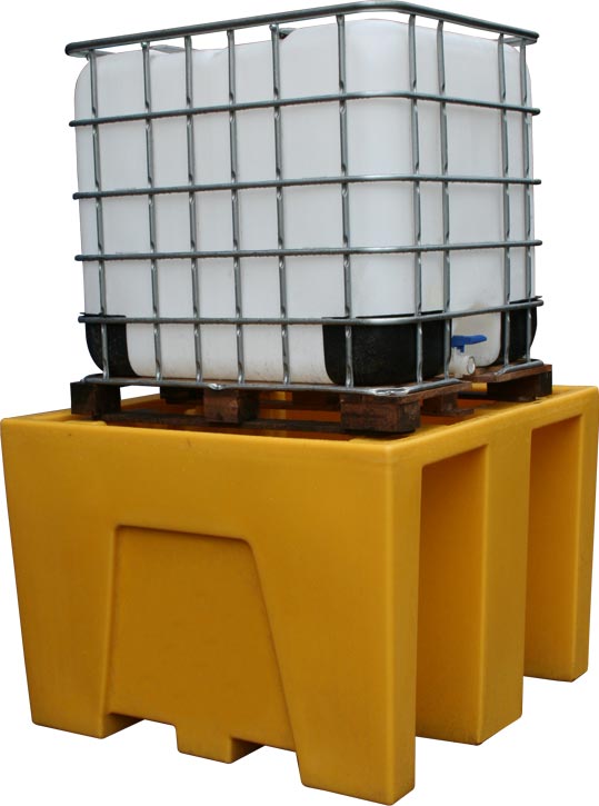 Ecosure IBC Bund Pallet - Yellow