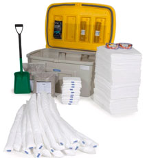 Emergency Spill Kit in Safety Box